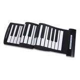 Portátil 61 Teclas Flexible Roll-up Piano Usb Midi Electróni