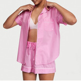 Pijama Victorias Secret Em Algodão Lilac Chiffon Floral