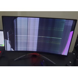 Monitor Gamer Curvo Aoc Agon Ag323fcxe Led 31.5  Defeito