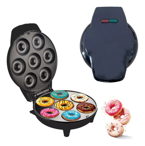 Mini Máquina De Fazer Donuts Com 7 Furos 110/220v