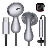 Auriculares Usb Tipo C Para Samsung Galaxy S24 Ultra S23 S22