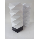 Lámpara Origami ,impresión 3d Dos Opciones Blanca O Combina