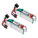 Paquete De 2 Baterias Coddar 500mah 3s 11.4v 100c Hv Lipo Co