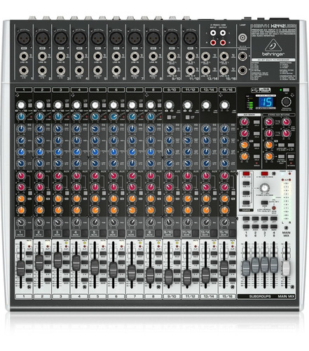 Consola Behringer Xenyx X2442usb Interfaz Grabación X2442usb