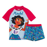 Conjunto Remera + Short Encanto - Disney - Protección Uv 50