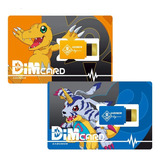 Kit Dim Card Agumon E Gabumon Vital Bracelet Digital Monster