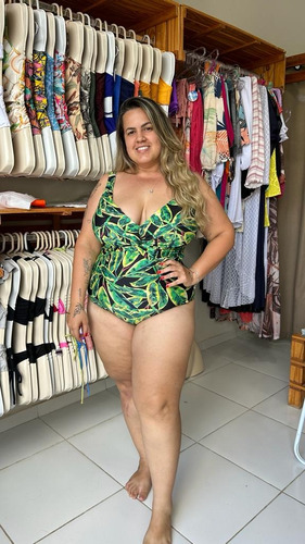 Maio Body Plus Size Sol E Agua