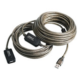 Cable Extension 15mts Usb 2.0 Activo Sin Perdida/ Madidino