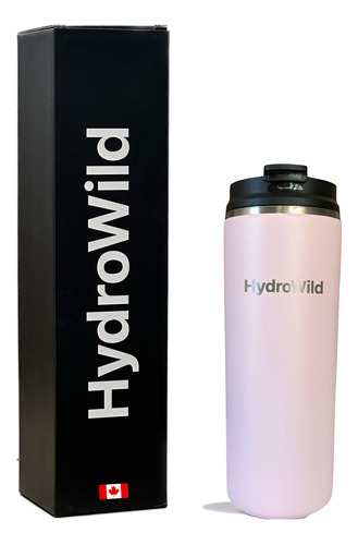 Termo Mug Para Cafe Hydrowild 453 Ml Sellable Color Rosado