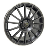 Kit 2 Rines 17x7.5 4-100 P/gol Aveo Rio Saveiro Beat Ram700 