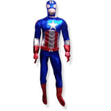 Disfraz Capitán América Steve Rogers Marvel Para Adulto