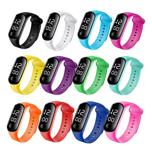 Reloj Led Digital Táctil De 22 Piezas, Unisex, Mayoreo [l]