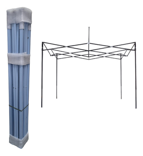 Estructura De Hierro Completa Para Gazebo Plegable 3x3 