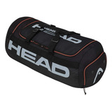 Bolso Head Deportivo Grande Viaje Entrenamiento Tenis Padel Color Negro - Gris Rayado