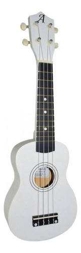 Ukulele Andaluz Soprano Uks01 Ag Verde Cor Branco