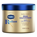 Crema Corporal Vaseline Radiant X Deep Nourishment 300ml