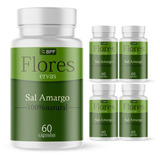 Sal Amargo ( Sal De Epsom) Em Cápsulas/500mg Kit 5 Potes