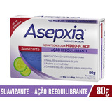 Sabonete Em Barra Asepxia 80 G ( Clique E Escolha ) Wxz Fragrância Suavizante - Ação Reequilibrante