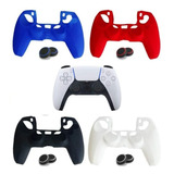 Capa Silicone Controle Dualsense Playstation 5 Ps5  + Grips!
