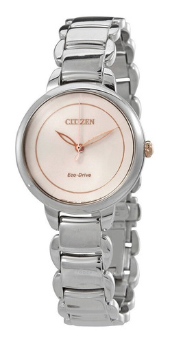 Reloj Citizen Dama Em0676-85x Ecodrive Agente Oficial M