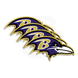 Sticker Vinil Reflectivo Auto Baltimore Ravens
