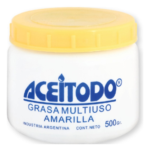 Aceitodo Grasa Multiuso Amarilla Lubricante Pote 90g Gramos