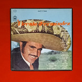 Vicente Fernández Caja El Rey / 3 Lp Acetato Disco Vinil