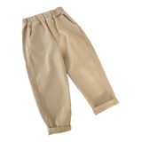 Pantalones Holgados Holgados Para Otoño Para Niños Y Niñas