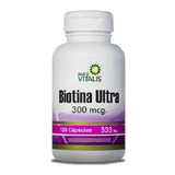 Biotina Ultra 120 Capsulas Aura Vitalis | Naturisimacl
