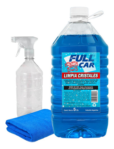 Limpia Cristales Microfibra Rociador Full Car Lafitte 