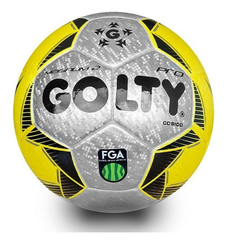 Balón De Fútbol Fga Golty Professional Magnum Ii-amarillo
