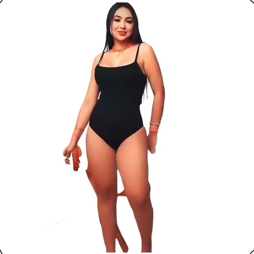 Body Feminino Alcinha Blogueira Decote Reto Liso Sem Bojo