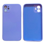 Carcasa Funda De Color Silicona Para iPhone 11 Normal