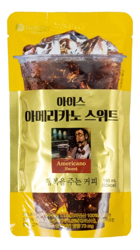 Bebida Coreana Mcnulty Café Americano Dulce 190 Ml