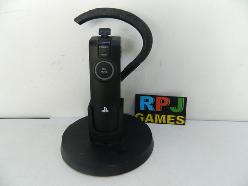 Headset Original Sony C/ Base P/ Ps3 Playstation 3 - Loja Rj