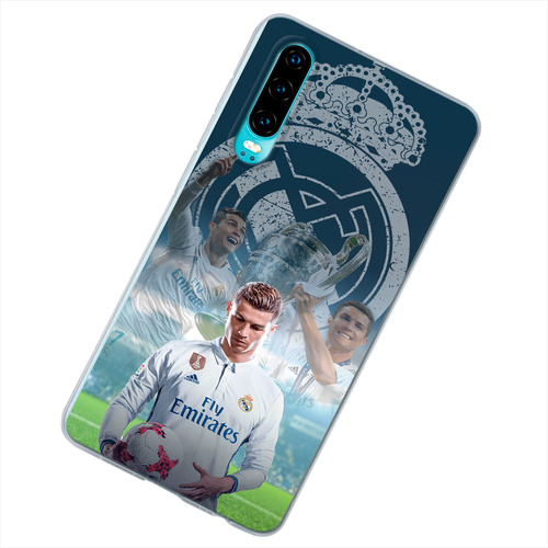 Funda Para Huawei Cristiano Ronaldo Real Madrid Champions