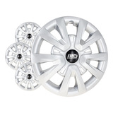 Juego 4 Tapones De Rin 14 Pulgadas Abs Tipo Chevrolet Aveo