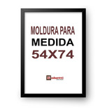 Moldura 74x54 Para Imagem54x74 Painel Com Vidro