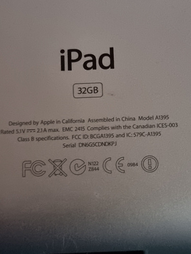 iPad 32 Gb Apple