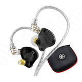 Fone De Ouvido Retorno Kz Zs10 Pro X Sem Microfone + Case