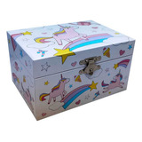 Caja Musical Baul Unicornio Alhajero New Ar1 Fe518 Ellobo