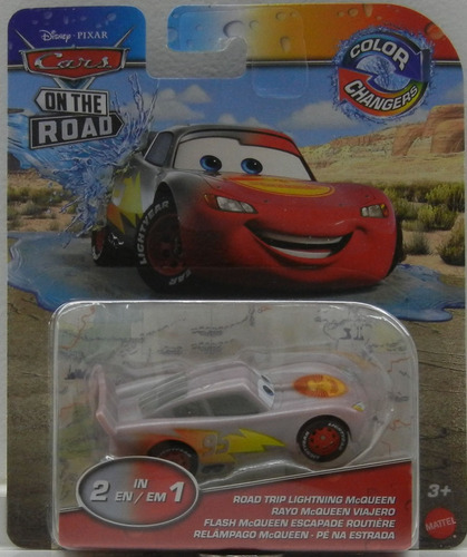 Disney Pixar Cars Rayo Mcqueen Road Trip Color Changers Ligh