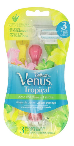 Gillette Venus Tropical - Maquinilla De Afeitar Desechable P