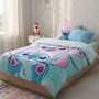 Acolchado 1 1\u002F2 Infantil Stitch Reversible Piñata Celeste Acolchado Stitch Love | Mismo precio en cuotas