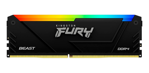 Memoria Ram Kingston Fury Beast, Rgb Ddr4, 16gb (2x8gb)