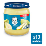 Nestlé Gerber Papilla Pera 113gr Por 12 Unidades