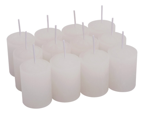 50 Velas 6 Horas 4cm De Altura Para Decoração Festas 