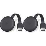 Chromecast 3 - Duplicador Medios - 2 Negros