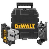 Laser De Linea Dewalt, Autonivelante, 3 Lineas Rojas Dw089k