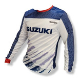 Jersey Importado Suzuki Ciclomontañismo-motocross-mtb-bici